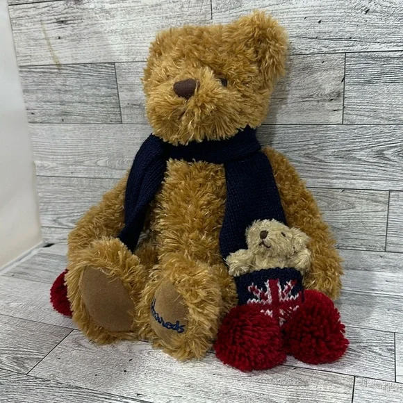 Harrods British teddy bear - Picture 3 of 6